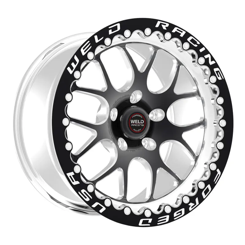 Weld S77 Black Single Beadlock Wheel – 15X10.33 2
