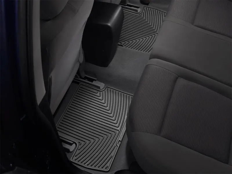 Weathertech 04+ Nissan Armada Rear Rubber Mats - Black 2