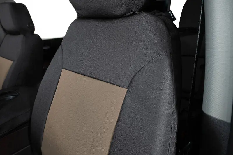 Covercraft 20-24 Ford Explorer Endura Precisionfit Custom Front Row Seat Covers - Tan/Black 2