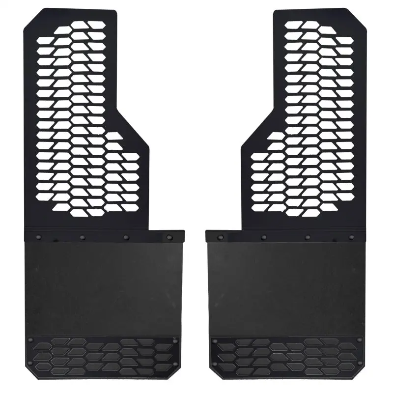 Putco Hdpe Mud Skins With Hex Shield – Rear Pair For 2019–2020 Ram Hd Dually 1