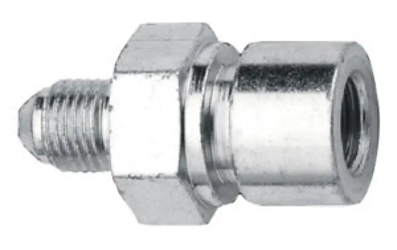 Fragola -3An To 3/8-24 Inverted Flare Tubing Adapter – Stainless Steel, High-Flow Fitting 1