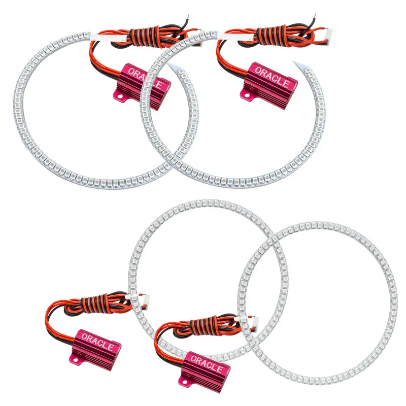 Oracle Led Halo Headlight Kit For 2004–2005 Subaru Wrx — White Illumination, Includes Warranty Info 2