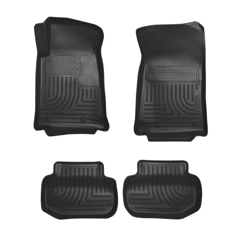 Husky Liners Weatherbeater Floor Mat Combo – Black, Designed For 2010–2012 Chevrolet Camaro 2