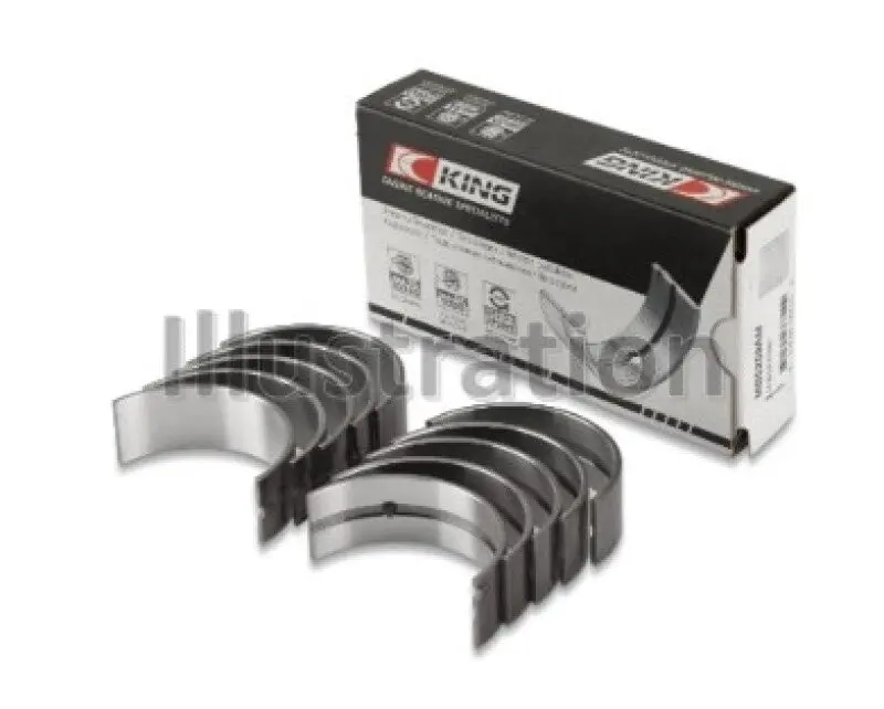King Engine Bearings Main Bearing Set For Suzuki J18K/J20A – Oversize +1.0Mm 1