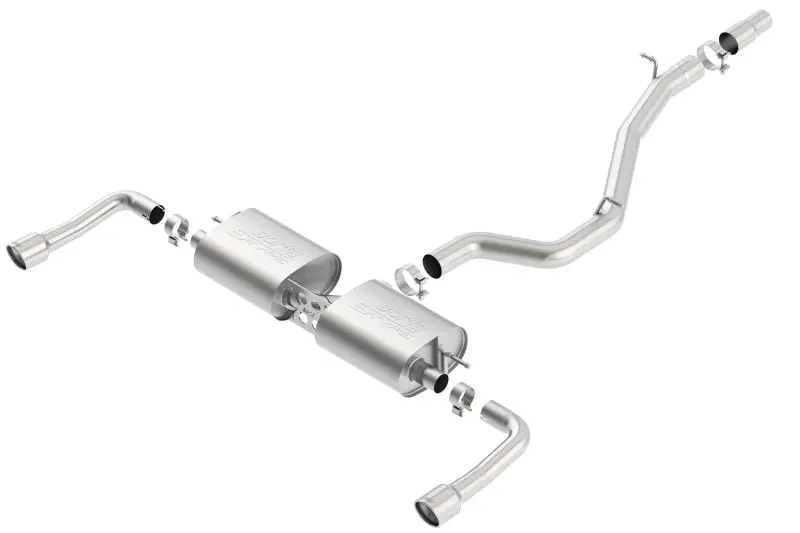 Borla S-Type Cat-Back Exhaust For 2014–2016 Audi A3 Quattro 2.0L Turbo – Single-Split Rear Exit 2
