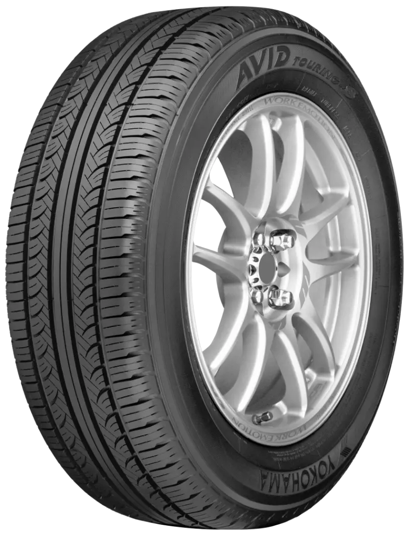 Yokohama Avid S34B All-Season Tire – P205/60R16, 91H Load & Speed Rating 1