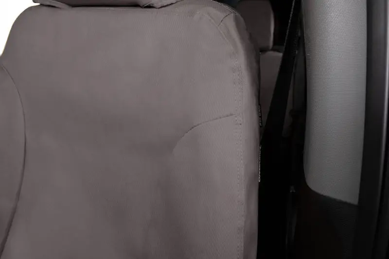 Covercraft 19-24 Dodge Ram 1500 Polycotton Seatsaver Custom Second Row Seat Covers - Misty Grey 2