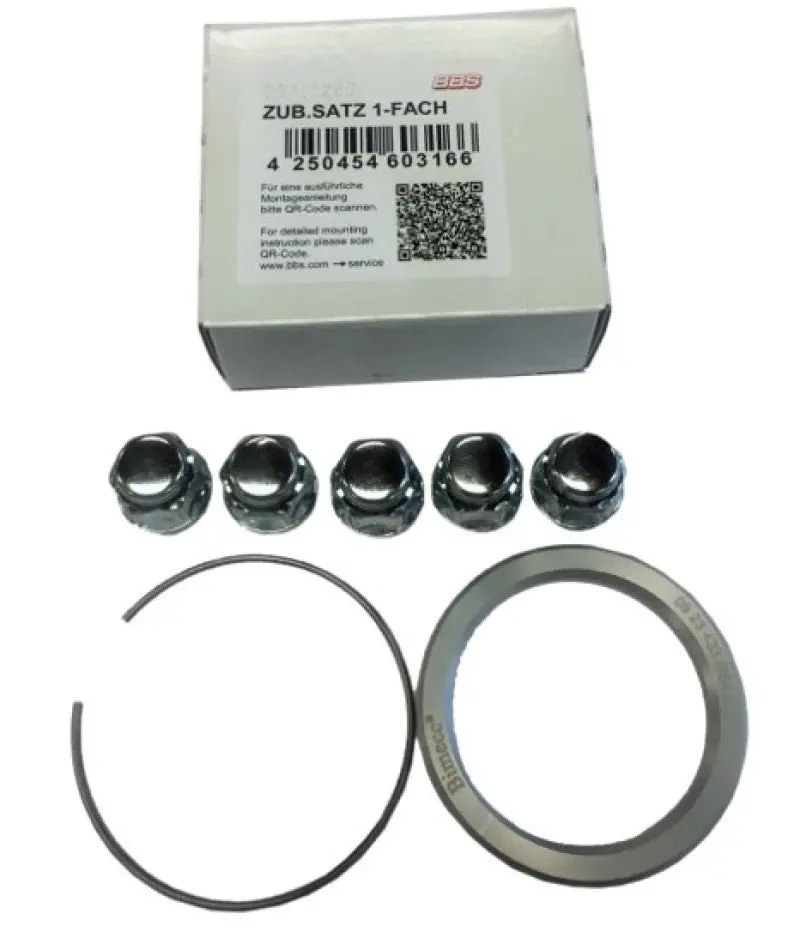Bbs Pfs Wheel Accessory Kit For Ford Mustang – Includes Centering Ring (82Mm Od / 70.7Mm Id), Clip, And 14×1.5 Lug Nuts 1