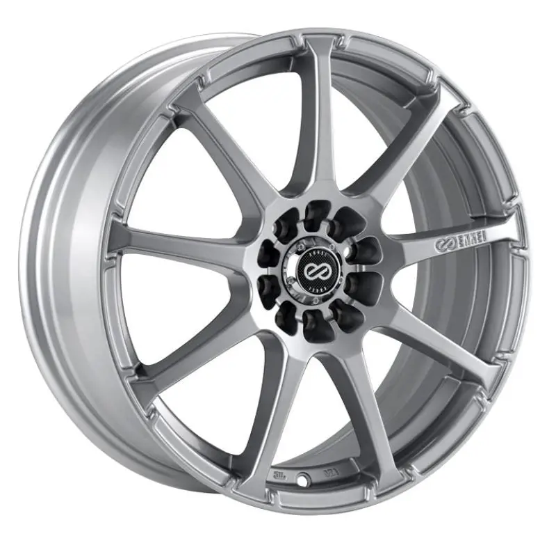 Enkei Edr9 15X6.5 5X100/114.3 38Mm Offset 72.6 Bore Diameter Silver Wheel 1