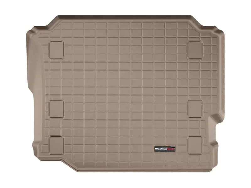 Weathertech 2018+ Jeep Wrangler Unlimited Jl No W/O Subwoofer Cargo Liners - Tan 2